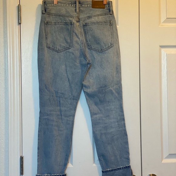 Madewell The Perfect Vintage Jeans Ellicott Wash Mom High Rise Straight Leg 24 - Picture 4 of 10